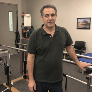 Physiotherapist specializing in hip recovery and mobility.